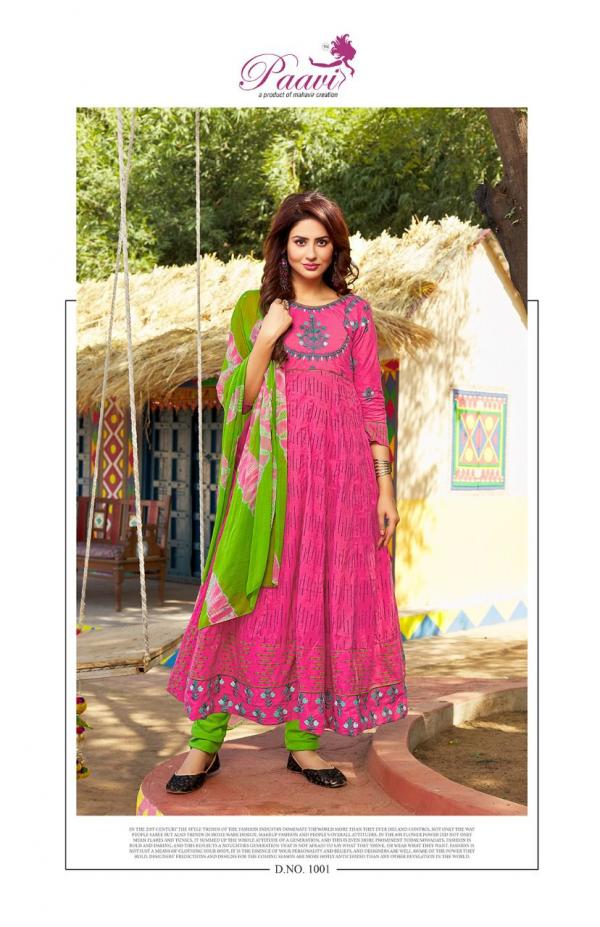 Paavi's Panna 17 Cotton Designer Festive Wear Readymade Salwar 